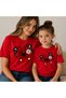 Mother Child Oversize T-Shirt Combination Twin T-Shirt 100% Cotton Comfortable Fit (Sold as a Single Item)