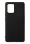 Ilkeshop New Galaxy A91 / S10 Lite Case Nano Inside Velvet Silicone (204641) - Black