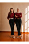 Women's Burgundy Comfortable Fit Blouse Long Sleeve Stylish Daily and Office Combination - 3