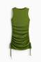 Drawstring-detail beach dress - 6