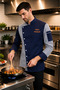 Chef Jacket - Chef Uniform, Chef Shirt Chef Jersey Asymmetrical Design Embroidery Gift - 2