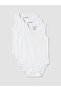Esvab • Modern & Distinctive Zero Roba Collar Baby Boy Snap Fastener Bodysuit 3-Piece Set - 2