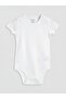 Crew Neck Baby Girl Snapback Bodysuit 3-Piece Set (S6) - 4
