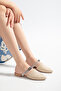 Women's Closed-Front Stoned Daily Straw Pointed Toe Sandals & Slippers - Order One Size up - 3