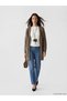 Alita City Lcw Everyday Brown Knitwear Plain Midi Women's Cardigan with a Difference - 2
