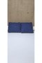 Package Contents: 2 Pieces of Hand-Knitted Raffia Rope Pillows in Navy Blue Color. - 4
