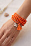 Multiple Bead Tassel Sea Star Bracelet - 2