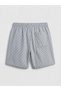 Lcw Swimwear Navy Blue Striped Men's Swim Shorts - 6