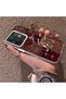 Vivo V60 5g Compatible Silicone Edge Hard Back Anti-Fall Phone Case with Carpet Pattern - 2