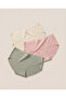 Women's High-Waisted Laser-Cut Seamless 3-Pack Panties - 2