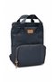 Luxury Black Leather Detailed Domestic Production Mother Baby Care Backpack - 3