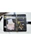 Travel Organizer - 5 Compartment Clear Zippered File and Wallet Passport Holder Bag - 6