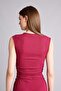 Slim Fit Crew Neck Wrinkled Textured Blouse H8059Ax26Sm - 5