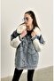 Women's Fur-Detail Denim Jacket - 5