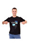 Unisex Printed Design T-Shirt (Happy Planet)| For Couple | Round Neck Regular Fit T-shirt - 3