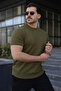 3 Pieces Men's Striped Premium Summer Knitwear T-Shirt - 4