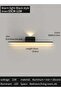 Bathroom Wall Sconce Lights Black - LED Bathroom Vanity Lights Over Mirror Wall Lighting - 3