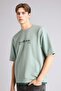 Cotton Breathable Boxy Fit Back Print Short Sleeve T-Shirt G4267Ax26Sm - 2