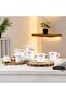 DC3402 Opalware Cup and Saucer Set 12-Pieces - 7