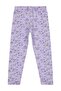Shine Printed Tights for 6-9 Years Km - Lilac
