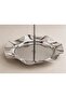 Stainless Steel Catering Serving Tray Wavy Serving Plate Snack Plate 21 cm - 4