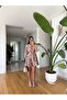 Monaco Patterned Belted Dress