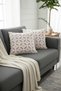 Puffy Cotton Cushion Cover Set of 2 43X43 cm Decorative Cushion with Zipper - 3