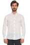 Arrigo Micro Slim Fit Floral Patterned Shirt Gold