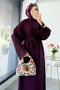 Premium Miel Slit Three-Piece Set – Plum - 4