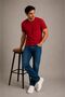 Men's Slim Fit Lycra Body-Fitting Soft Textured Crew Neck T-Shirt - 7