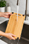 Bamboo Non-Slip Cutting Board - Chopping Board - with Quality Bamboo Non-Slip Pad - Wooden Board - 3
