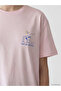Pink Snoopy Printed 100% Cotton Women's T-Shirt - 3
