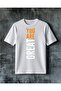 You Are Orange Printed Oversize T-Shirt