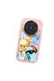 Vivo X300 Compatible Shock-Absorbing Camera Protected Pink Silicone Case - 3