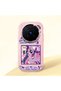 Vivo X300 Pro Compatible Shock-Absorbing Camera Protected Pink Silicone Case
