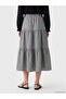 Lcw Grace Elastic Waist Plaid Layered Skirt - 4