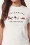 Embroidered Cotton Knitted T-Shirt Lcr0127 Ecru - 4