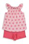 Floral 2-5 Years Old Set - Pink