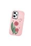 Redmi Note 12 Pro Speed Compatible Shock-Absorbing Camera Protected Pink Silicone Case - 3