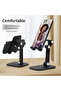 Adjustable Folding Desktop Mobile Phone Stand - Multi-Angle Holder - 3