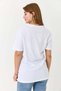 Women's Basketball Graphic Printed Casual Tshirt White - 5