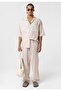 Double Pocket Oversize Linen Shirt - 4