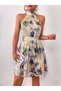 Women's Patterned Mini Dress