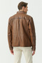 Regular Leather Coat - 7