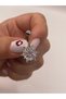 Çiçek Tasarımlı Çelik Göbek Piercing - 3
