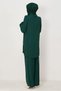 Stone Detail Pants Suit 45669 - 4