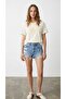 Women's T-Shirt Tsh01843 Ecru-Yellow - 2