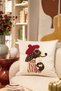 Punch Embroidered Throw Pillow Cover - 43*43 cm - Monsieur Pati - Pnk001 - 3