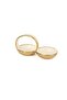 Cream Gold 2-Piece Round Snack Bowl 27X13X13Cm - 2