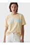 Santorini Printed Oversize Women's T-Shirt (S6)